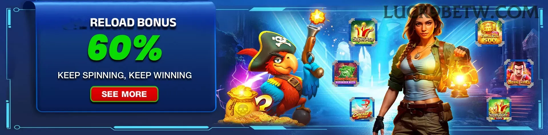 Big win animation on luck9bet slot Jogo